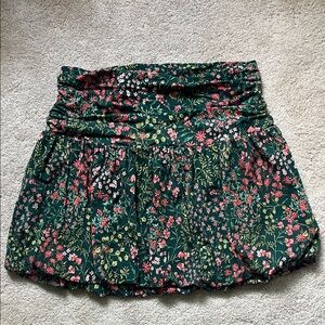 LOFT Floral Skirt